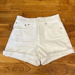 Madewell High Rise Denim Shorts
